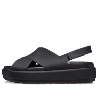 Crocs (WMNS) Brooklyn Luxe Cross Strap „Negru” 209407-060