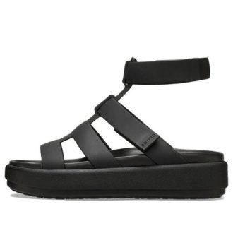 Crocs (WMNS) Brooklyn Luxe Gladiator Sandals „Negru” 209557-060