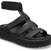 Crocs (WMNS) Brooklyn Luxe Gladiator Sandals „Negru” 209557-060