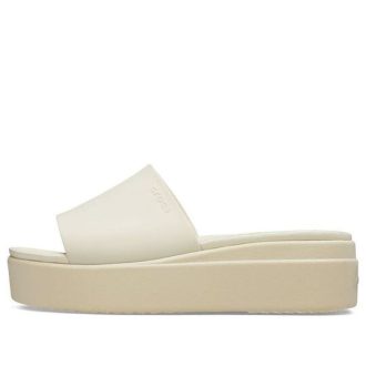 Crocs (WMNS) Brooklyn Slide „White Beige” 208728-2Y2