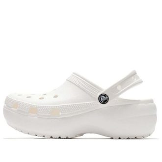 Crocs (WMNS) Classic Clog clouds Pantof de plajă retro alb 206750-100