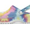 Crocs (WMNS) Classic clog clouds Print Tie Dye Sandale sport ușoare și confortabile Roz Albastru 207151-94S Crocs (WMNS) Classic clog clouds Print Tie Dye Sandale sport ușoare și confortabile Roz Albastru 207151-94S