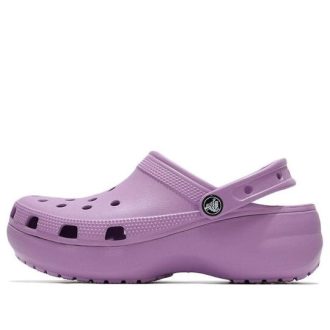 Crocs (WMNS) Classic clouds Pantof de plajă retro Mov 206750-5PR