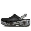 Crocs (WMNS) Classic Crush Disco Clog „Negru” 208123-0C4