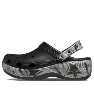 Crocs (WMNS) Classic Crush Disco Clog „Negru” 208123-0C4