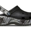 Crocs (WMNS) Classic Crush Disco Clog „Negru” 208123-0C4