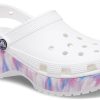 Crocs (WMNS) Classic Platform Dream Clog „White Purple” 207580-94S