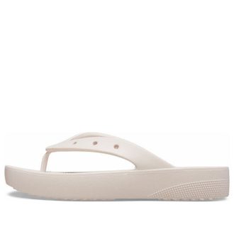 Crocs (WMNS) Classic Platform Flip „Alb” 207714-6UR