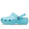 Crocs (WMNS) Classic Platform Sabot „Pure Water” 206750-4SS