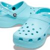 Crocs (WMNS) Classic Platform Sabot „Pure Water” 206750-4SS