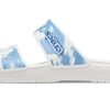 Crocs (WMNS) CrocsAlți papuci sport „White Blue” 207248-100