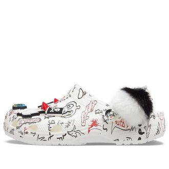 Crocs (WMNS) Cruella 2 x Saboți clasici „Stay Weird” 207402-100