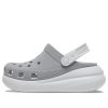 Crocs (WMNS) Crush Saboți reflectorizați „Grey White” 209209-1LP
