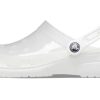 Crocs (WMNS) Jelly Crocs Sandale albe unisex transparente 206908-100 Crocs (WMNS) Jelly Crocs Sandale albe unisex transparente 206908-100