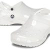 Crocs (WMNS) Jelly Crocs Sandale albe unisex transparente 206908-100 Crocs (WMNS) Jelly Crocs Sandale albe unisex transparente 206908-100