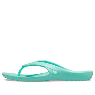 Crocs (WMNS) Kadee 2 papuci sport confortabili, anti-alunecare, verde 202492-3U3