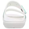 Crocs (WMNS) Papuci sport cu toc plat Classic Tropical Outdoor Alb Verde 207183-94S