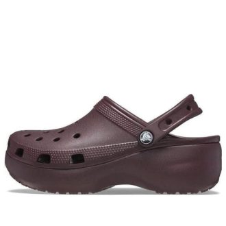 Crocs (WMNS) Saboți clasici cu platformă „Dark Cherry” 206750-6WD Crocs (WMNS) Saboți clasici cu platformă „Dark Cherry” 206750-6WD