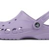 Crocs (WMNS) Saboți clasici, pantofi de plajă lejer și casual, violet 10126-530 Crocs (WMNS) Saboți clasici, pantofi de plajă lejer și casual, violet 10126-530
