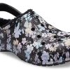 Crocs (WMNS) Saboți cu căptușeală Baya „Black White” 205975-0CV