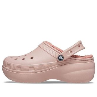 Crocs (WMNS) Saboți cu căptușeală clasică „roz” 207938-6TY Crocs (WMNS) Saboți cu căptușeală clasică „roz” 207938-6TY