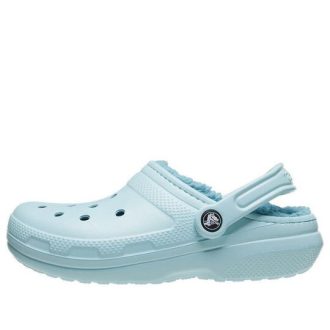 Crocs (WMNS) Saboți cu căptușeală clasică „Sky Blue” 203591-4SS Crocs (WMNS) Saboți cu căptușeală clasică „Sky Blue” 203591-4SS