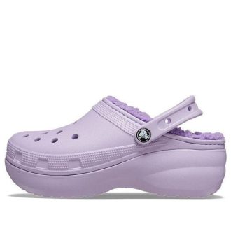 Crocs (WMNS) Saboți cu căptușeală clasică „Violet” 207938-530 Crocs (WMNS) Saboți cu căptușeală clasică „Violet” 207938-530