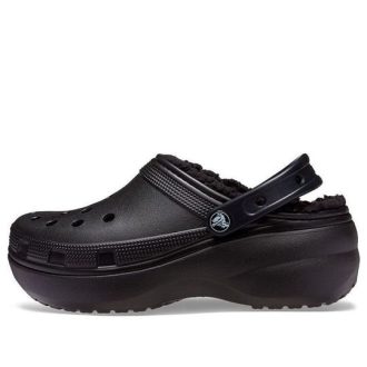 Crocs (WMNS) Saboți cu căptușire cu platformă clasică „Negru” 207938-001 Crocs (WMNS) Saboți cu căptușire cu platformă clasică „Negru” 207938-001