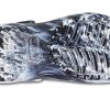 Crocs (WMNS) Saboți marmorat cu platformă clasică „Alb negru” 207176-066