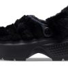 Crocs (WMNS) Saboți matlasați Stomp „Negri” 208938-001