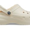 Crocs (WMNS) Sabot cu căptușire cu platformă clasică „Bone” 207938-2Y2