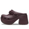 Crocs (WMNS) Sabot cu lanț Siren „Dark Cherry” 209018-6WD
