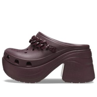 Crocs (WMNS) Sabot cu lanț Siren „Dark Cherry” 209018-6WD