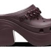 Crocs (WMNS) Sabot cu lanț Siren „Dark Cherry” 209018-6WD
