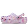Crocs (WMNS) Sabot cu platformă clasică „Cherry Blossom” 208836-6W8