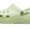 Crocs (WMNS) Sabot cu platformă clasică „Țelină” 206750-335