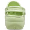 Crocs (WMNS) Sabot cu platformă clasică „Țelină” 206750-335