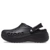 Crocs (WMNS) Sandale de saboți cu căptușire cu platformă Baya „Negru” 208708-001