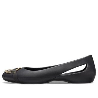 Crocs (WMNS) Sloane Embellished Flats „Black Gold” 206355-751