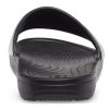 Crocs (WMNS) Sloane Shine Low Slide Flat Casual Black Silver Papuci „Black Silver” 206921-001 Crocs (WMNS) Sloane Shine Low Slide Flat Casual Black Silver Papuci „Black Silver” 206921-001