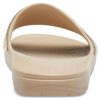 Crocs (WMNS) Sloane Shine Low Slide Minimalist Casual Flat Brown Gold Color Papuci „Brown Gold” 206921-212 Crocs (WMNS) Sloane Shine Low Slide Minimalist Casual Flat Brown Gold Color Papuci „Brown Gold” 206921-212