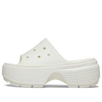 Crocs (WMNS) Stomp Slides „Alb” 209346-0WV