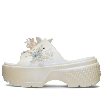 Crocs (WMNS) Stomp Slides „Alb” 210180-100