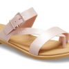 Crocs (WMNS) Tulum Shimmer Toe Post Sandale „Pink Clay” 208666-6TY