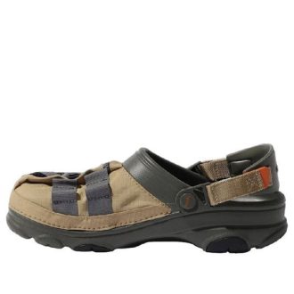 Crocs x Beams Fishing Vest Saboți clasici „Tan Dusty Olive” 206685-2ZD