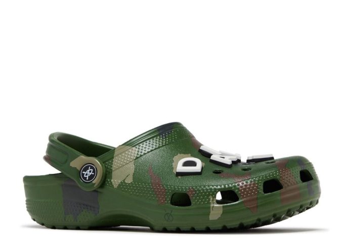 Daily Paper x Saboți clasic „Green Camo”