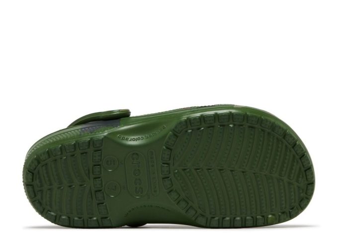 Daily Paper x Saboți clasic „Green Camo”