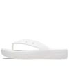 Flip Flop cu platformă clasică Crocs (WMNS) „alb” 207714-100