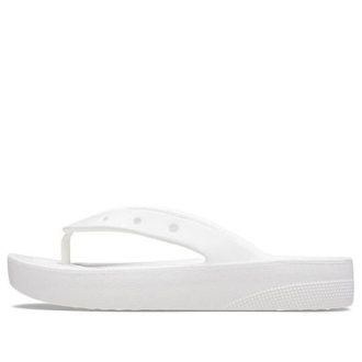 Flip Flop cu platformă clasică Crocs (WMNS) „alb” 207714-100