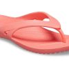 Flip-flops casual minimaliste Crocs (WMNS) Kadee 2, roșii 202492-6SL